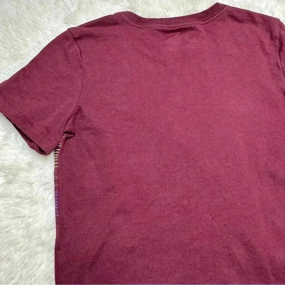 Eddie Bauer T-Shirt Burgundy Size 6 - Picture 16 of 16